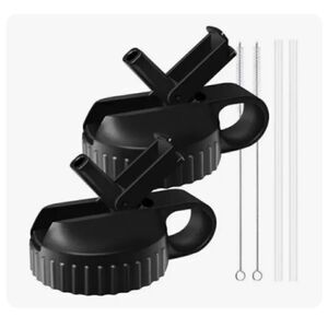 Aoralivre Hydro Flask Wide Mouth Lid With Straw And Brush Combo 2pk